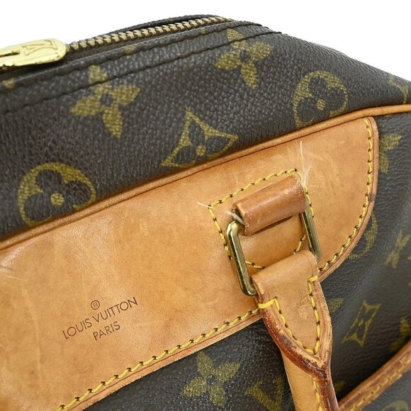 LOUIS VUITTON DEAUVILLE BOWLING HANDBAG MONOGRAM M42270 VI1904 YQ03963 BN01 - Picture 5 of 11